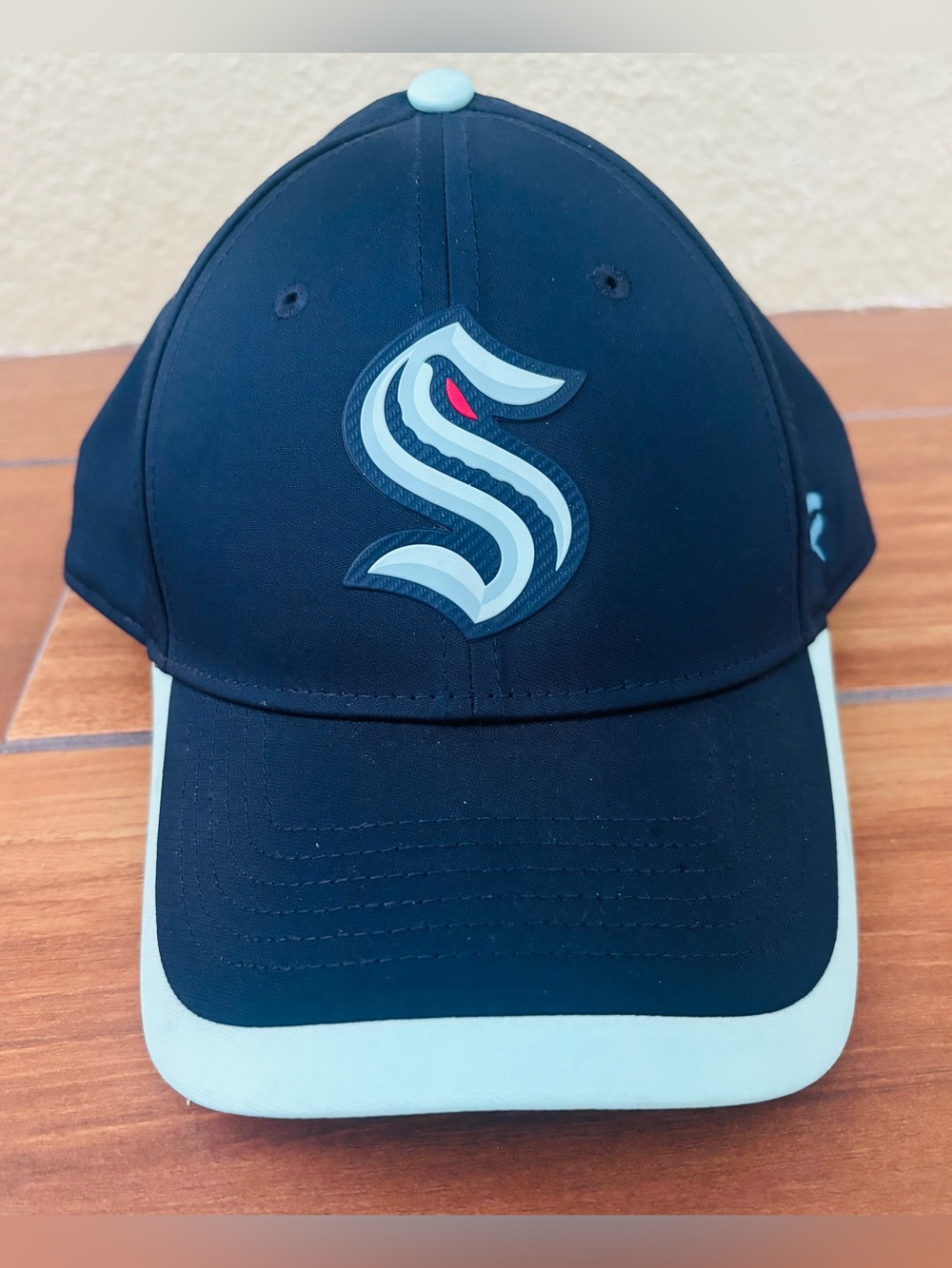Fanatics Deep Sea Blue Seattle Kraken On Stage Podium A-Frame Adjustable Hat